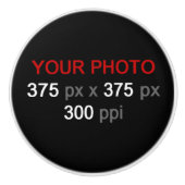 Persoonlijke creatie keramische knop (Voorkant)