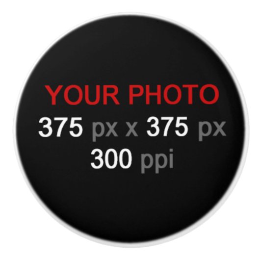 Persoonlijke creatie keramische knop (Voorkant)