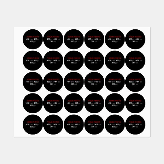 Persoonlijke creatie labels (Vel)