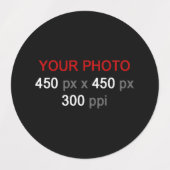 Persoonlijke creatie labels (Design 1)