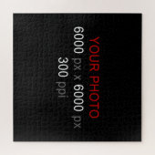 Persoonlijke creatie legpuzzel (Horizontaal)