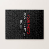 Persoonlijke creatie legpuzzel (Horizontaal)