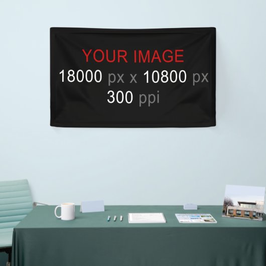 Persoonlijke creatie spandoek (Beurs)