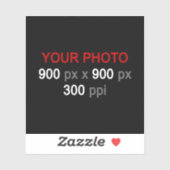 Persoonlijke creatie sticker (Vel)