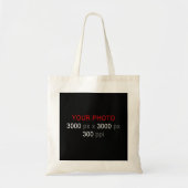 Persoonlijke creatie tote bag (Voorkant)