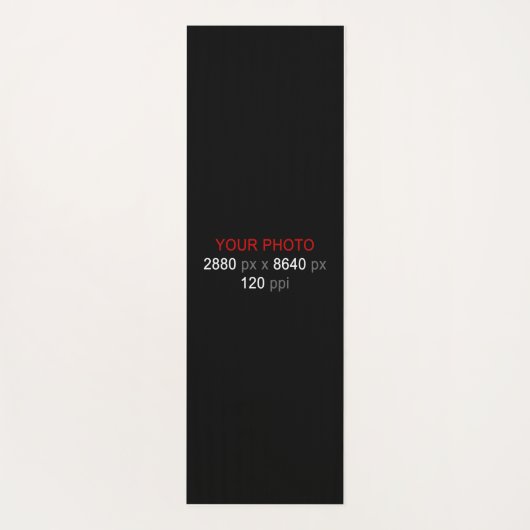 Persoonlijke creatie yogamat (Achterkant)