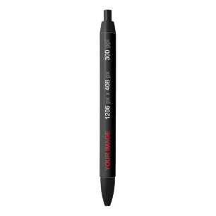 Persoonlijke creatie zwarte inkt pen