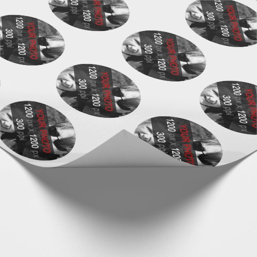 Persoonlijke creaties cadeaupapier (Hoek)