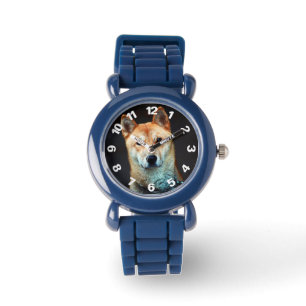 Persoonlijke creaties Koreaans Jindo Puppy Watch Horloge