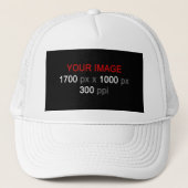 Persoonlijke creaties trucker pet (Voorkant)