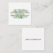 Persoonlijke creditcard - Eucalyptus Leafs Kaart Notitiekaartje (Voorkant / Achterkant)