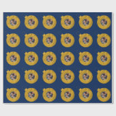 Persoonlijke Creëer voor Kerstmis met foto's Cadeaupapier (Vlak)