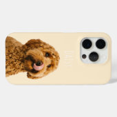 Persoonlijke Crème Honden Foto Douane Case-Mate iPhone Case (Achterkant (horizontaal))