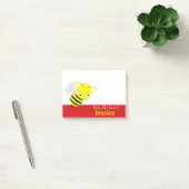 Persoonlijke crème Yellllow HoneyBee Post-it® Notes (Kantoor)