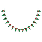 Persoonlijke cricket Ball Happy Birthday Vlaggetjes (Alle)