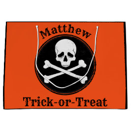 Persoonlijke Cross-Botten Halloween Bag Groot Cadeauzakje