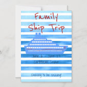 Persoonlijke cruise Threasnet Magnetische Uitnodiging (Voorkant)