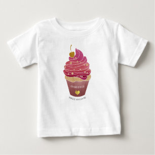 Persoonlijke Cupcake Baby T-Shirt