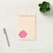 Persoonlijke Cupcake Takenlijst Post-it Notities C Post-it® Notes (Kantoor)