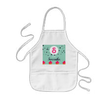 Persoonlijke Cupcakes Kids Schort Beginletter & Na
