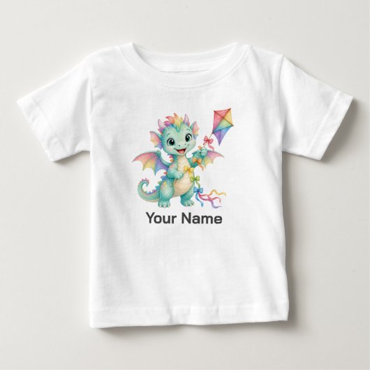 Persoonlijke Cute Baby Draak Vlieger Kinderen (Voorkant)