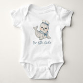 Persoonlijke Cute Baby Zeehond Romper (Voorkant)