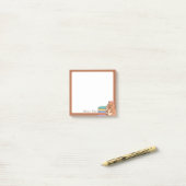 Persoonlijke Cute Capybara Lees Post-Its Post-it® Notes (Op bureau)