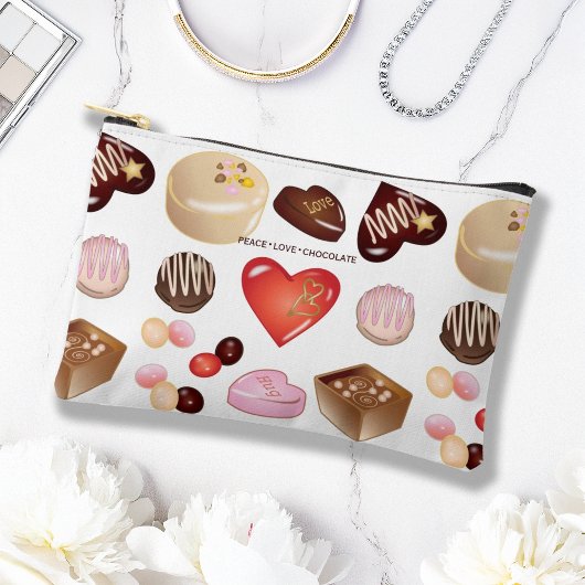 Persoonlijke Cute Chic Chocolade Snoep Hart Etui