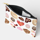 Persoonlijke Cute Chic Chocolade Snoep Hart Etui (Open)