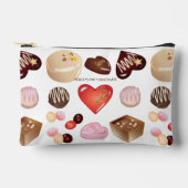 Persoonlijke Cute Chic Chocolade Snoep Hart Etui (Voorkant)