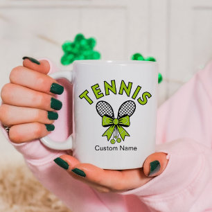 Persoonlijke Cute Coquette Meisjes Tennis Koffiemok