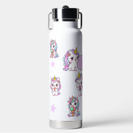 Persoonlijke Cute Eenhoorn Waterfles