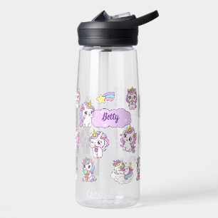 Persoonlijke Cute Eenhoorn Waterfles