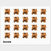 Persoonlijke Cute Familie Sticker Set (Vel)