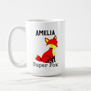 Persoonlijke Cute Fox Koffiemok