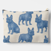 Persoonlijke Cute Franse Bulldog Etui (Achterkant)
