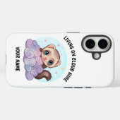 Persoonlijke Cute Fret iPhone Hoesje (Achterkant (horizontaal))
