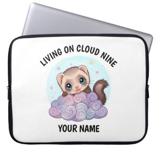 Persoonlijke Cute Fret Laptop Hoes