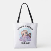 Persoonlijke Cute Fret Tas met Aangepaste Tekst (Achterkant)