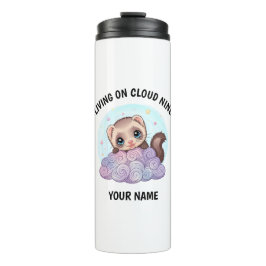 Persoonlijke Cute Fret Tumbler met Aangepaste Teks Thermosbeker