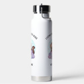 Persoonlijke Cute Fret Waterfles (Links)