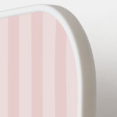 Persoonlijke Cute Hond met Roze Hart Pickleball Paddle (Links Detail)