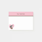 Persoonlijke Cute Hond Post-it® Notes (Voorkant)