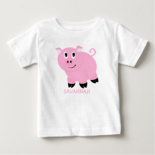 Persoonlijke Cute Kleine Roze Varkentje Meisjes