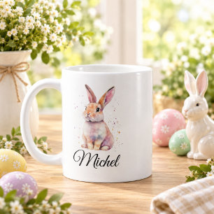 Persoonlijke Cute Konijn Konijntje Koffiemok