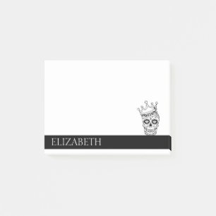 Persoonlijke Cute Mexicaanse Schedel Halloween Po Post-it® Notes