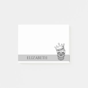 Persoonlijke Cute Mexicaanse Suiker Schedel Hallow Post-it® Notes