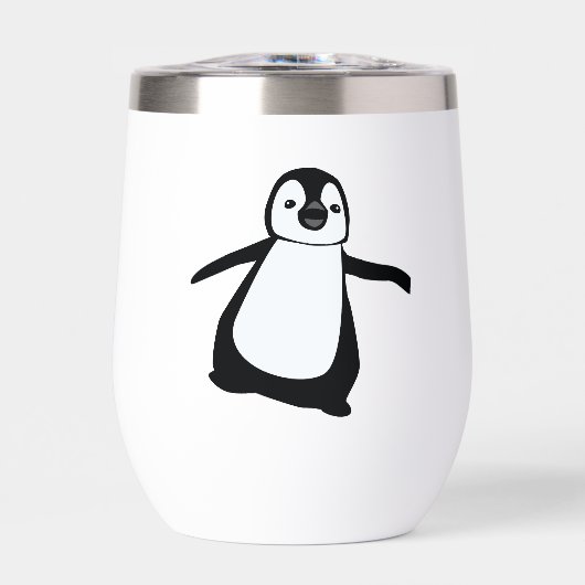 Persoonlijke Cute Pinguïn Aangepaste Naam (Voorkant)