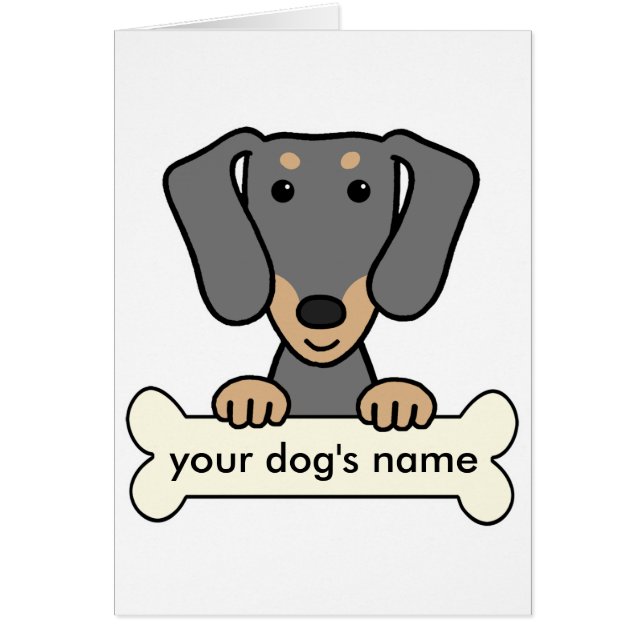 Persoonlijke Dachshund (Voorkant)