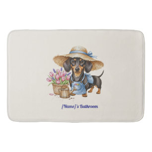 Persoonlijke Dachshund Badmat 